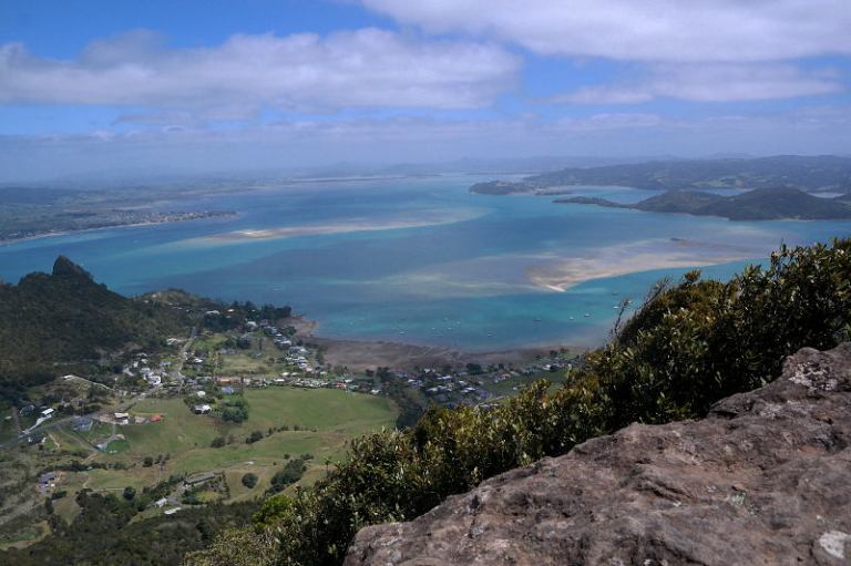 Aussicht Mt Manaia oben