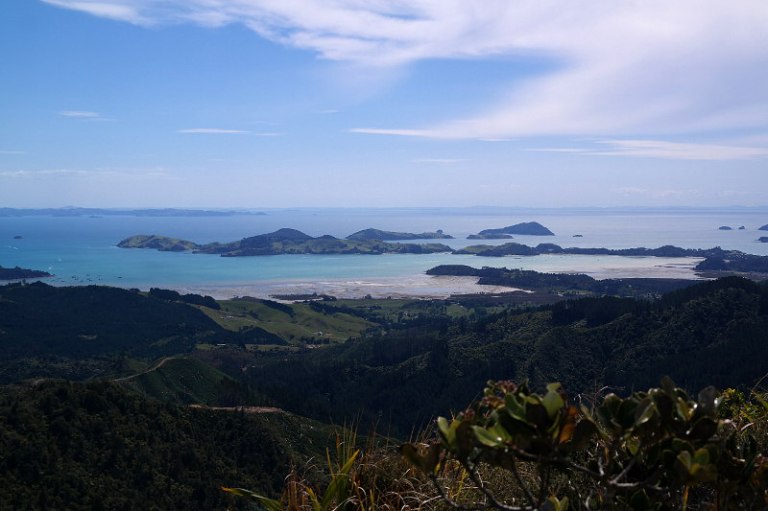 Aussicht vom zweiten Gipfel Castle Rock