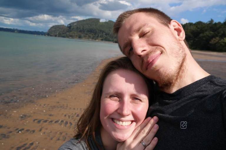 Franzi und Jonas Strand