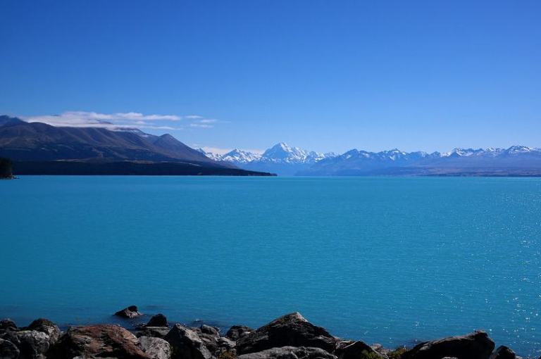 Lake Pukaki und Mt. Cook