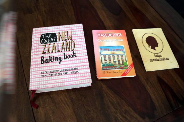 Koch- und Backbücher aus Neuseeland
