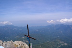 Ausblick vom San Petrone zum Meer