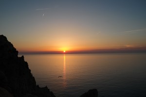 Sonnenuntergang bei l'ile Rousse II