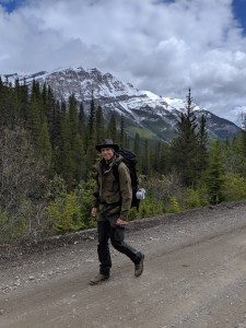 Am Start der Wanderung zur Elizabeth Parker Hut.
