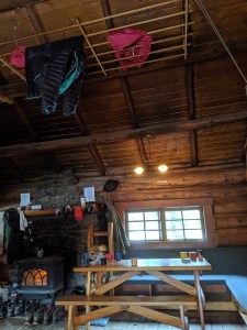 Licht in der Elizabeth Parker Hut