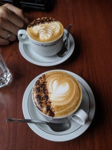 Kaffee im Truffle Pigs im Yoho Nationalpark