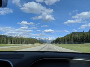 Fahrt nach Banff